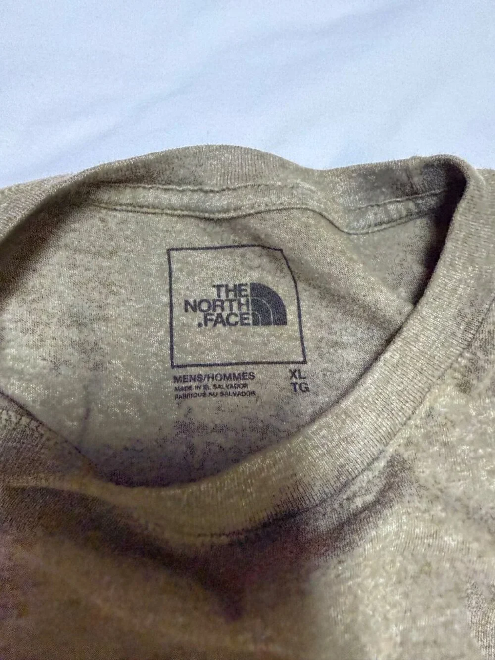 The North Face Men’s Half Dome Tee XL Olive Heather Long Sleeve‎ EUC